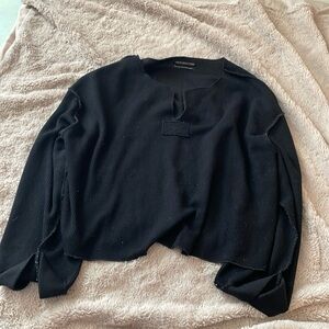 Black Long Sleeve Top